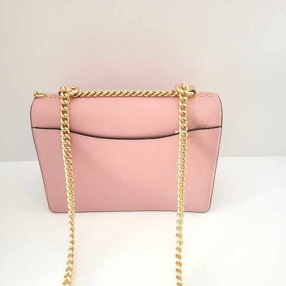 Coach CV978 Signature Klare Crossbody Leather Handbag Chalk Carnation - Picture 4 of 8